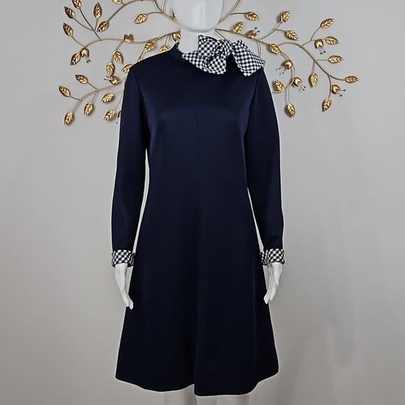 Vintage Lilli Russell Knee Length Dress Size Medium - Picture 1 of 13